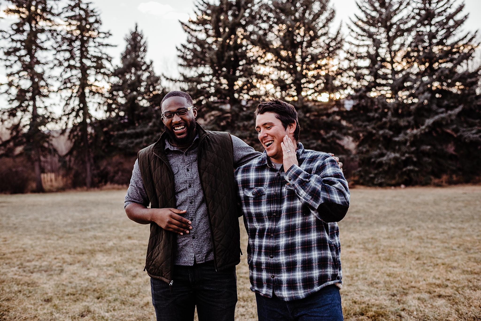 fun family photos at rock ledge ranch in colorado springs