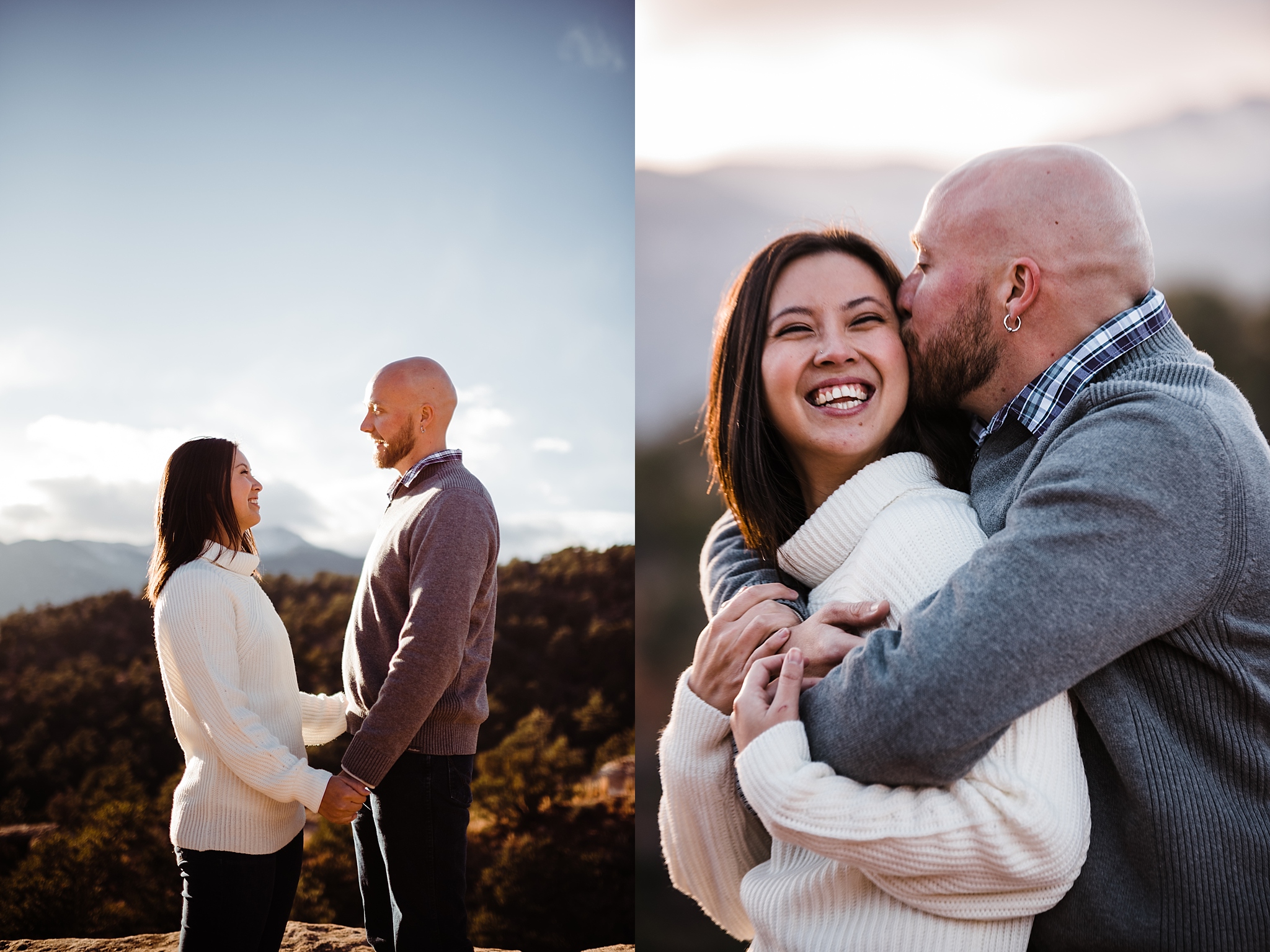 Colorado Springs engagement session at Garden of the Gods