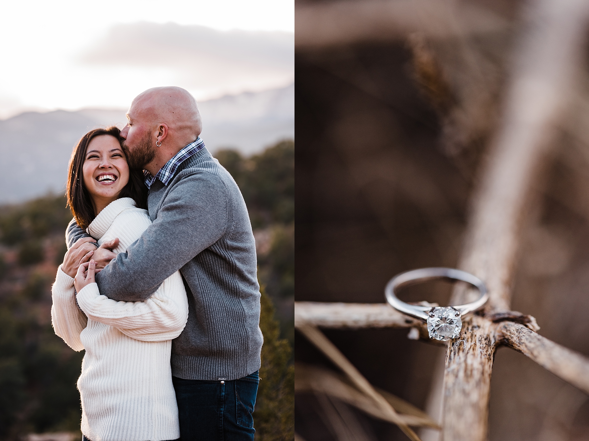 Colorado Springs engagement session at Garden of the Gods