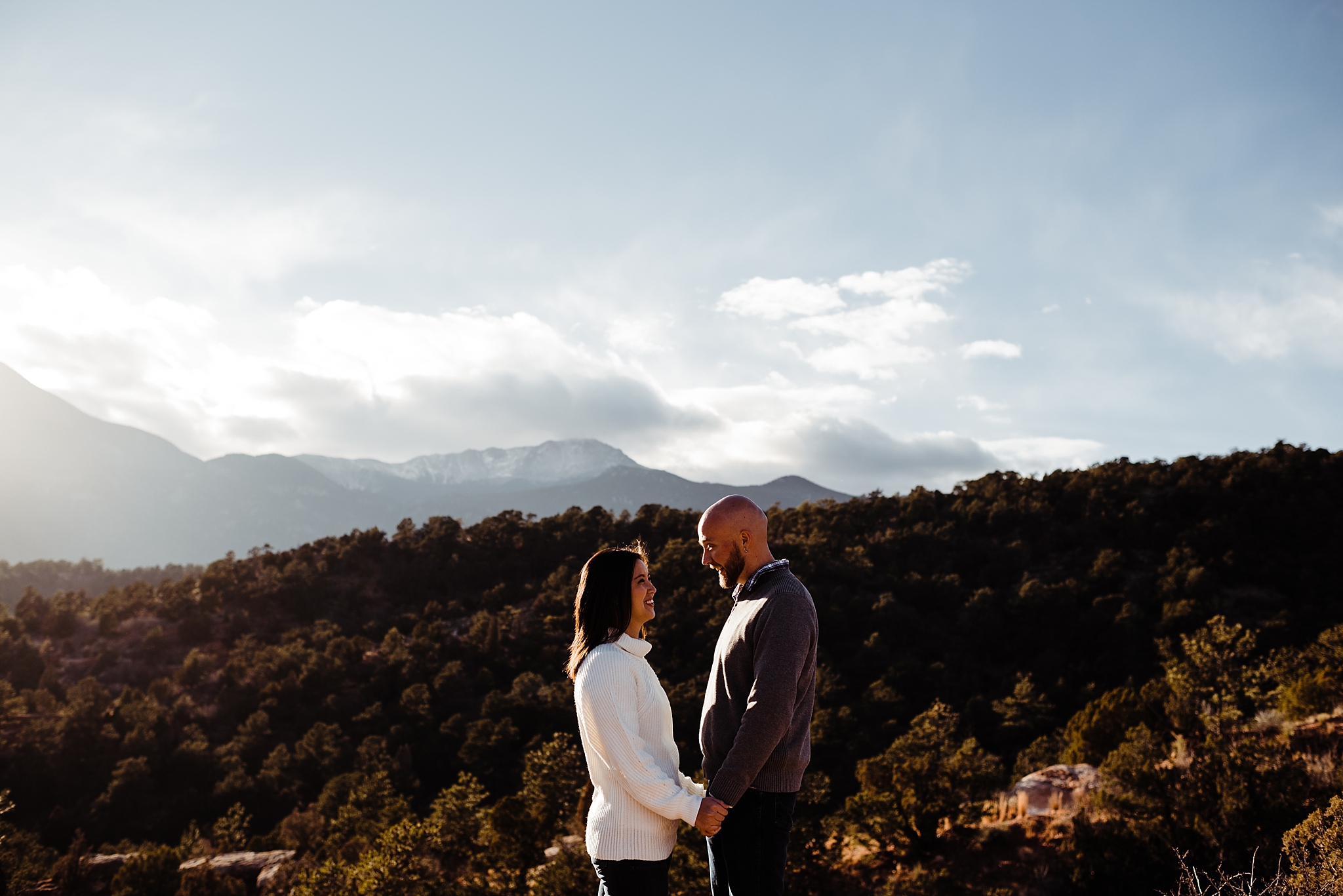 Colorado Springs engagement session at Garden of the Gods