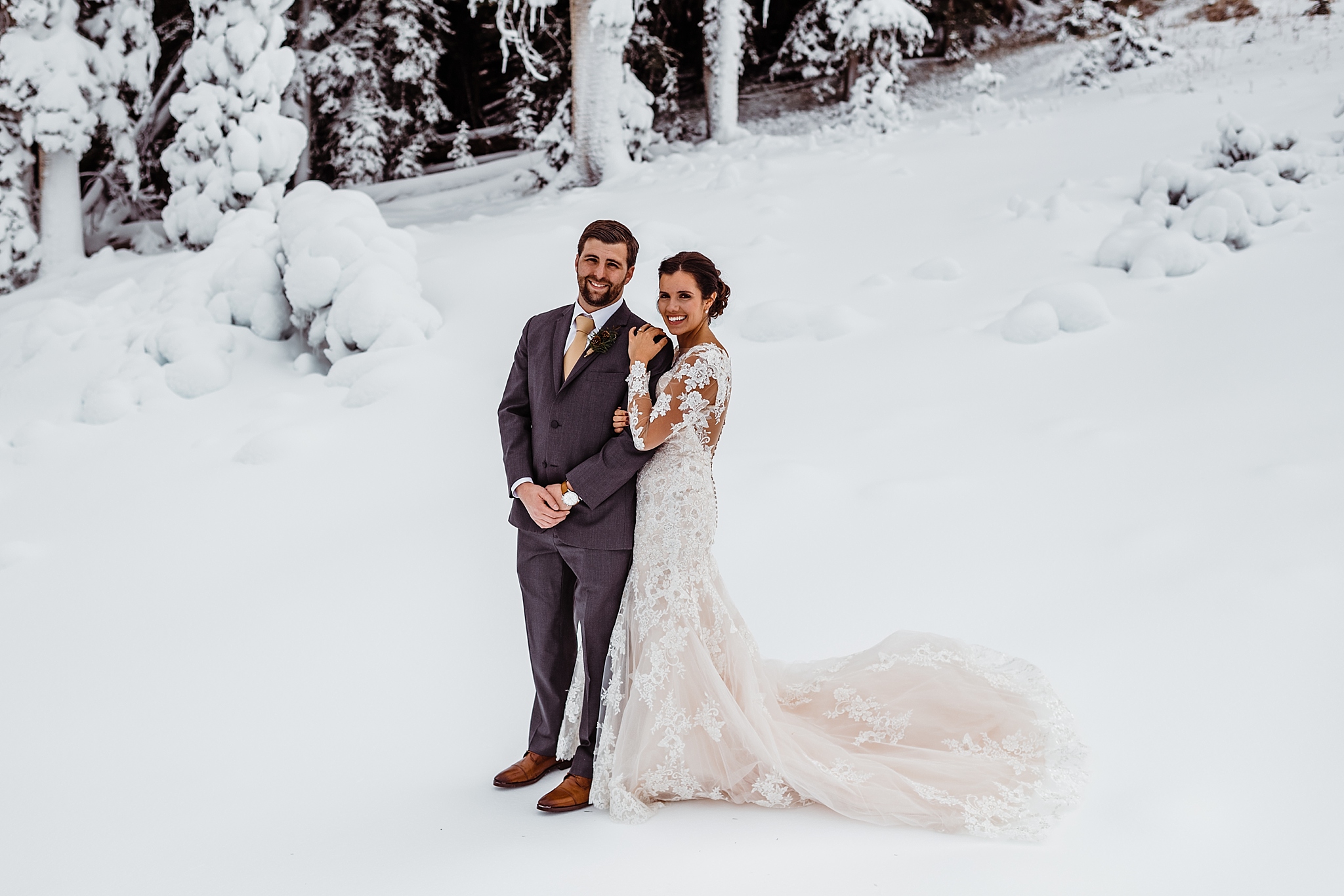 mountain wedding portraits in telluride colorado