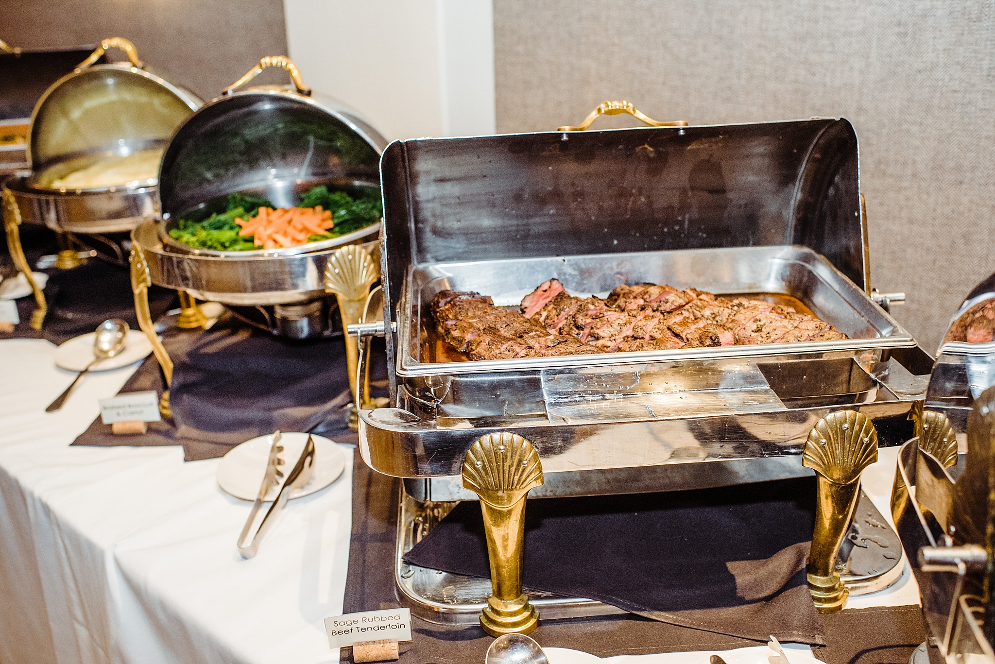 peaks resort and spa buffet for wedding reception