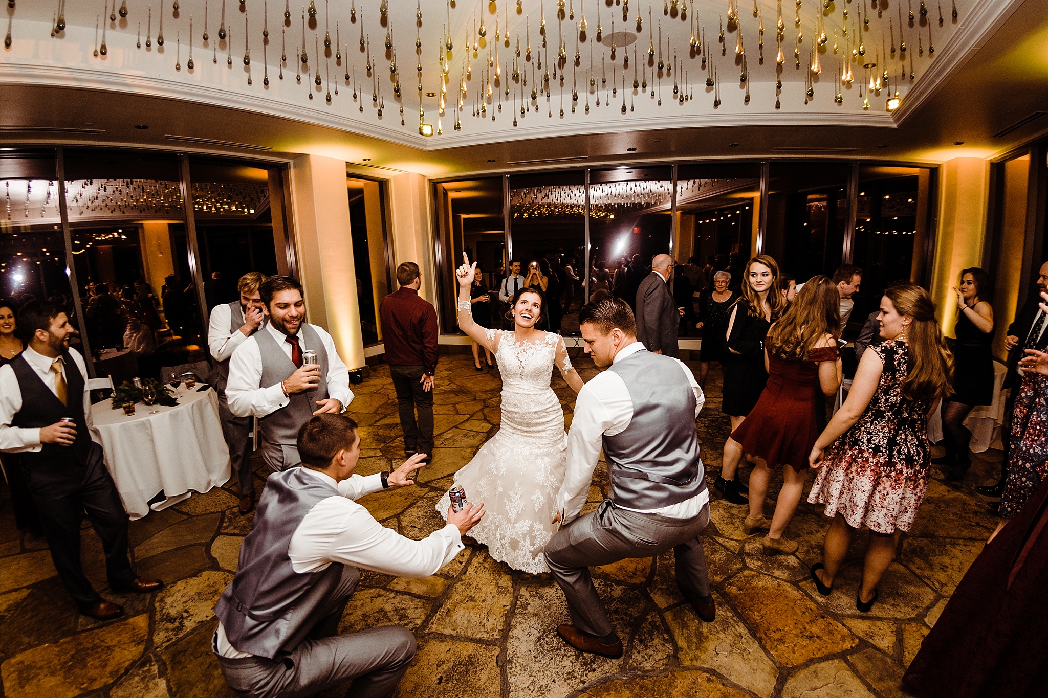 wedding reception dancing photos at peaks resort and spa in telluride