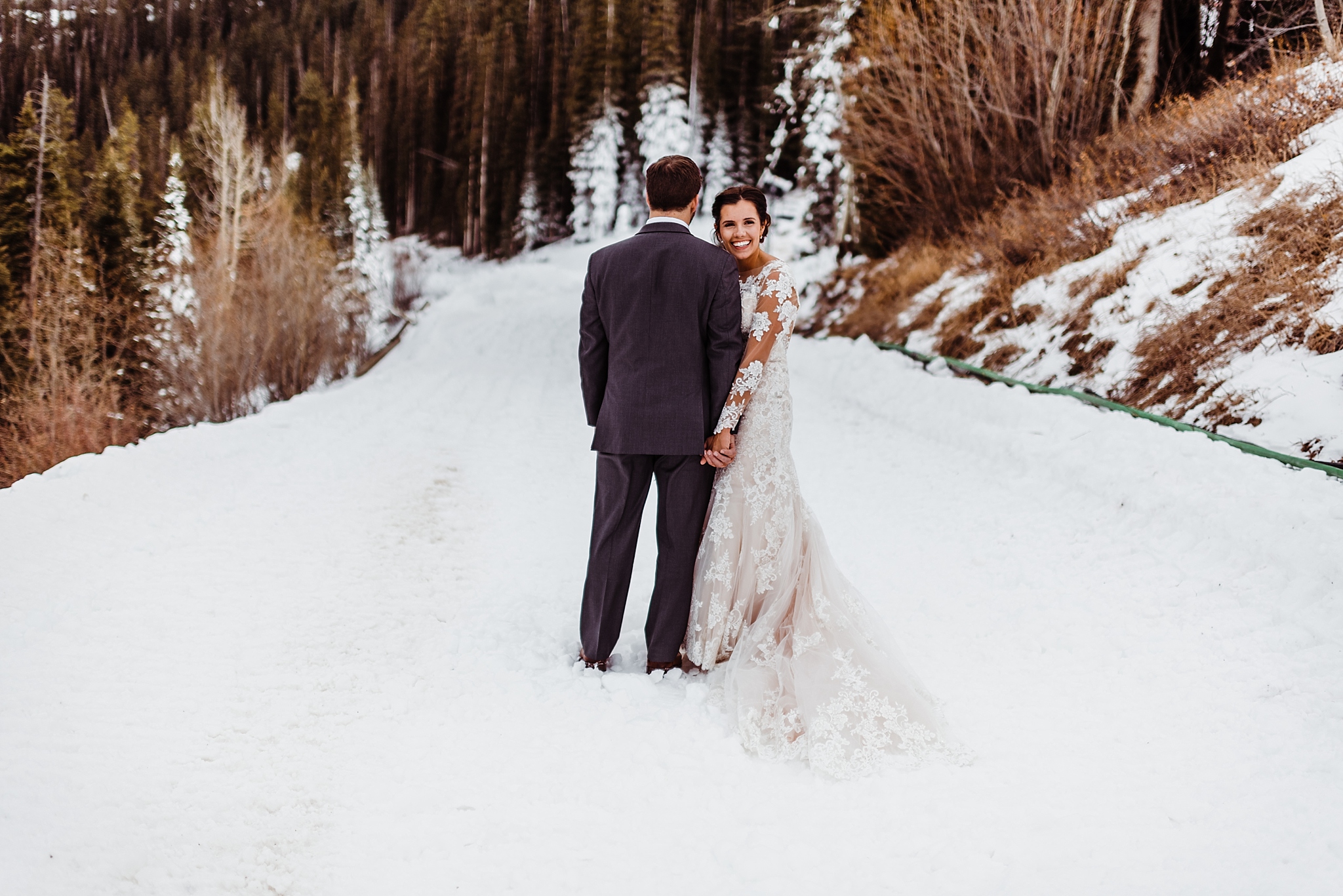 mountain wedding portraits in telluride colorado