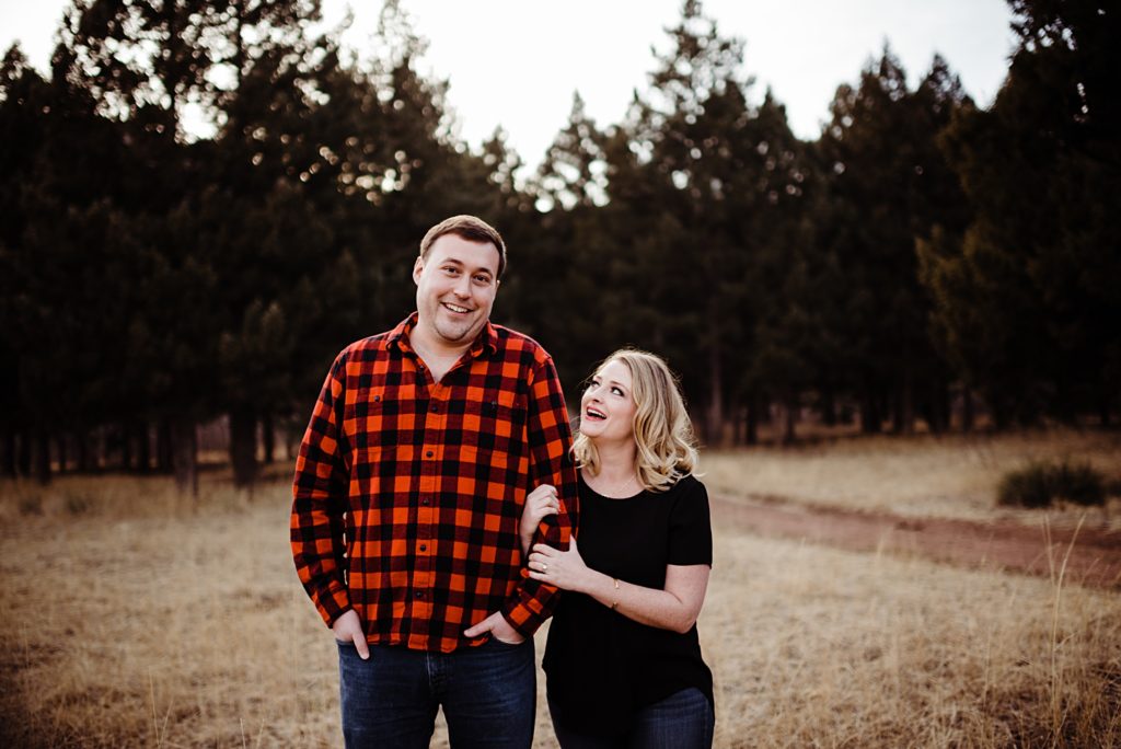 mount herman engagement session in monument, colorado
