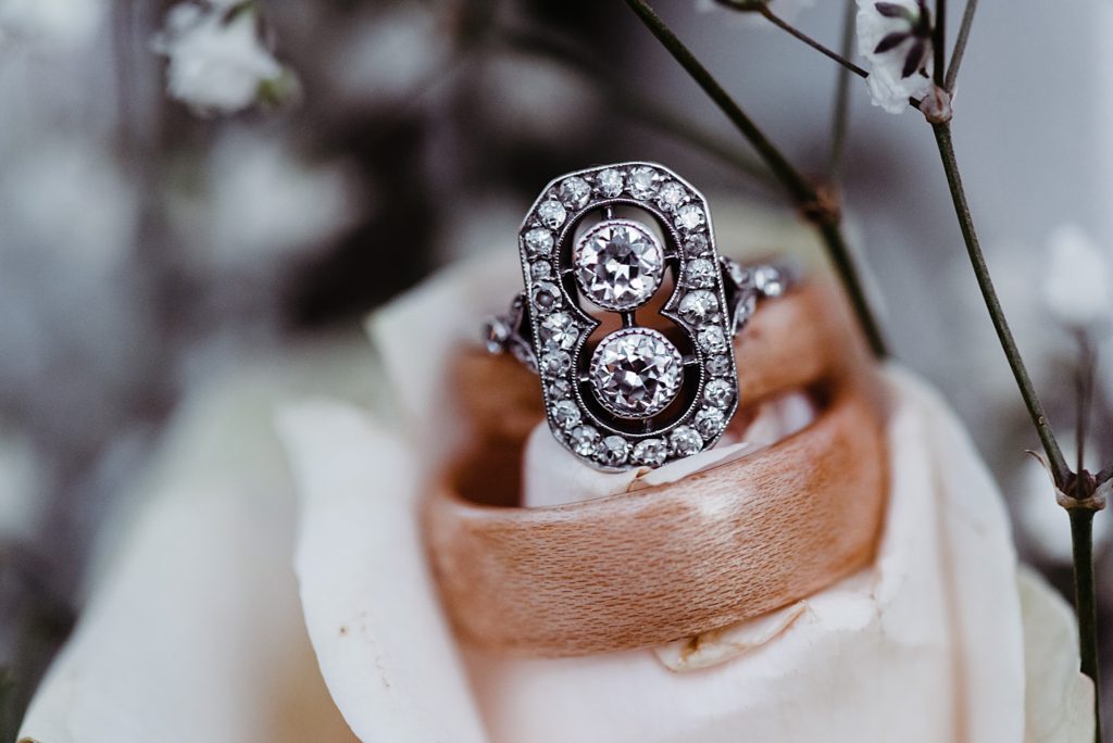 wooden wedding rings