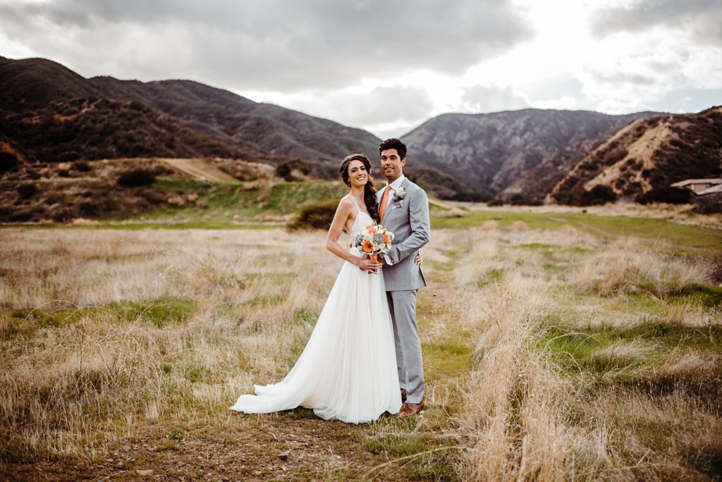 skyline drive trail wedding photos in corona