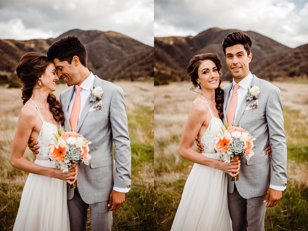 skyline drive trail wedding photos in corona