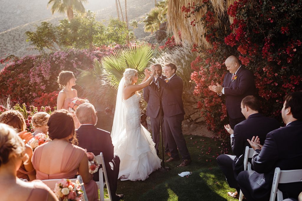 ceremony photos at the o'donnell house