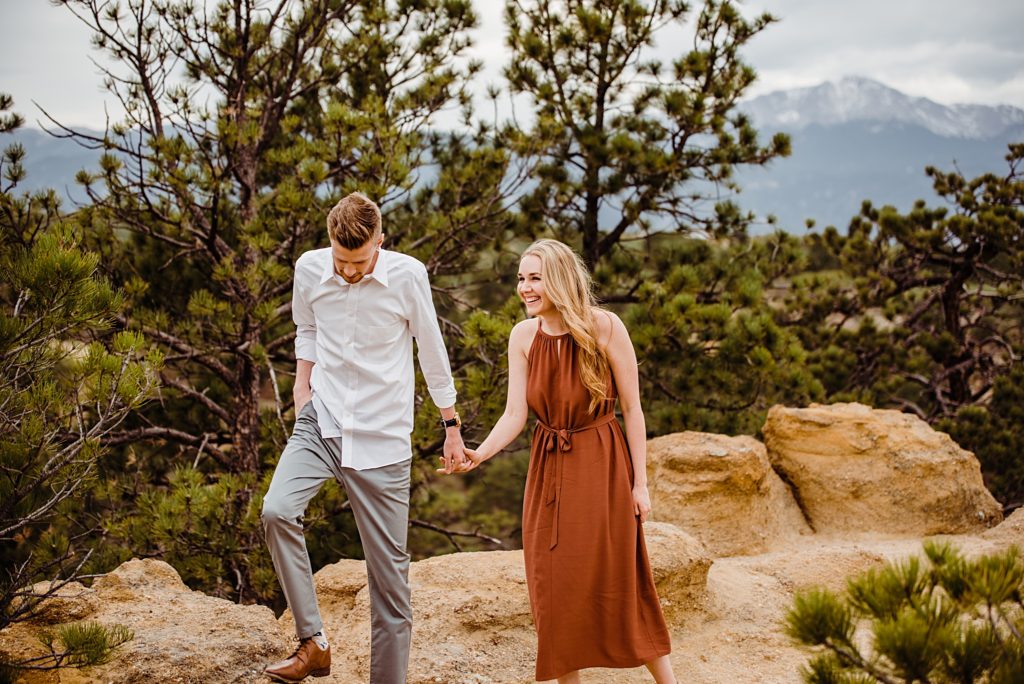 palmer park engagement session