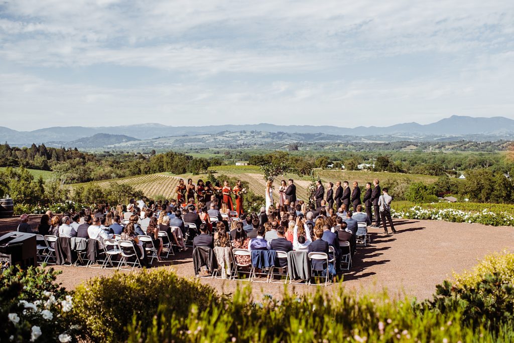 thomas george estates wedding ceremony