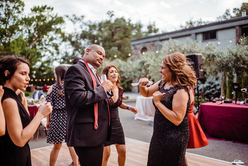 healdsburg wedding reception