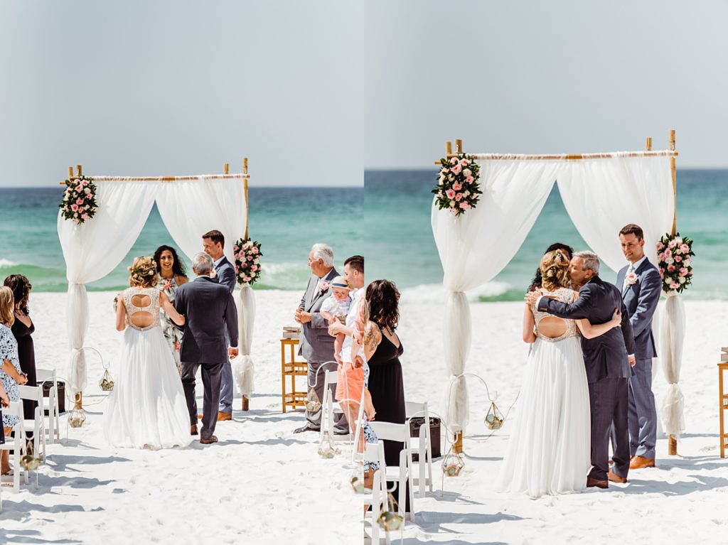 Miramar Beach Morning Wedding In Florida