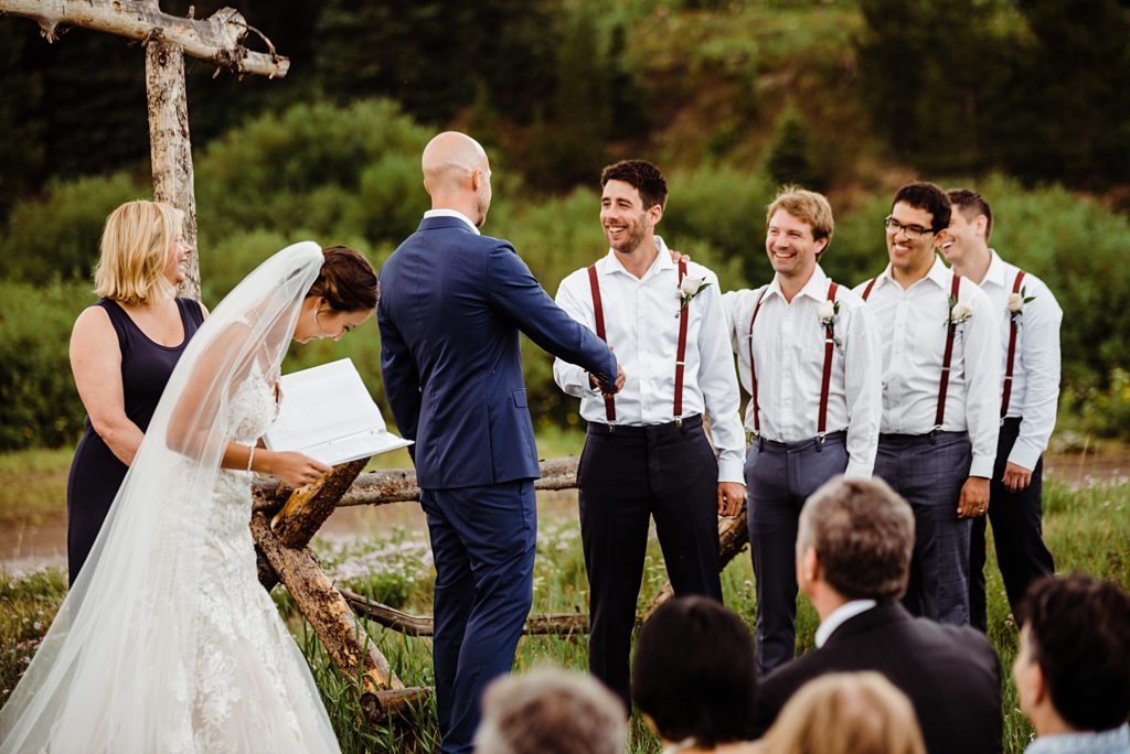 trappers lake lodge wedding