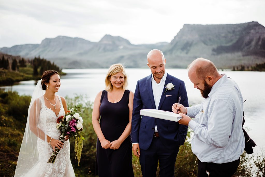trappers lake lodge wedding
