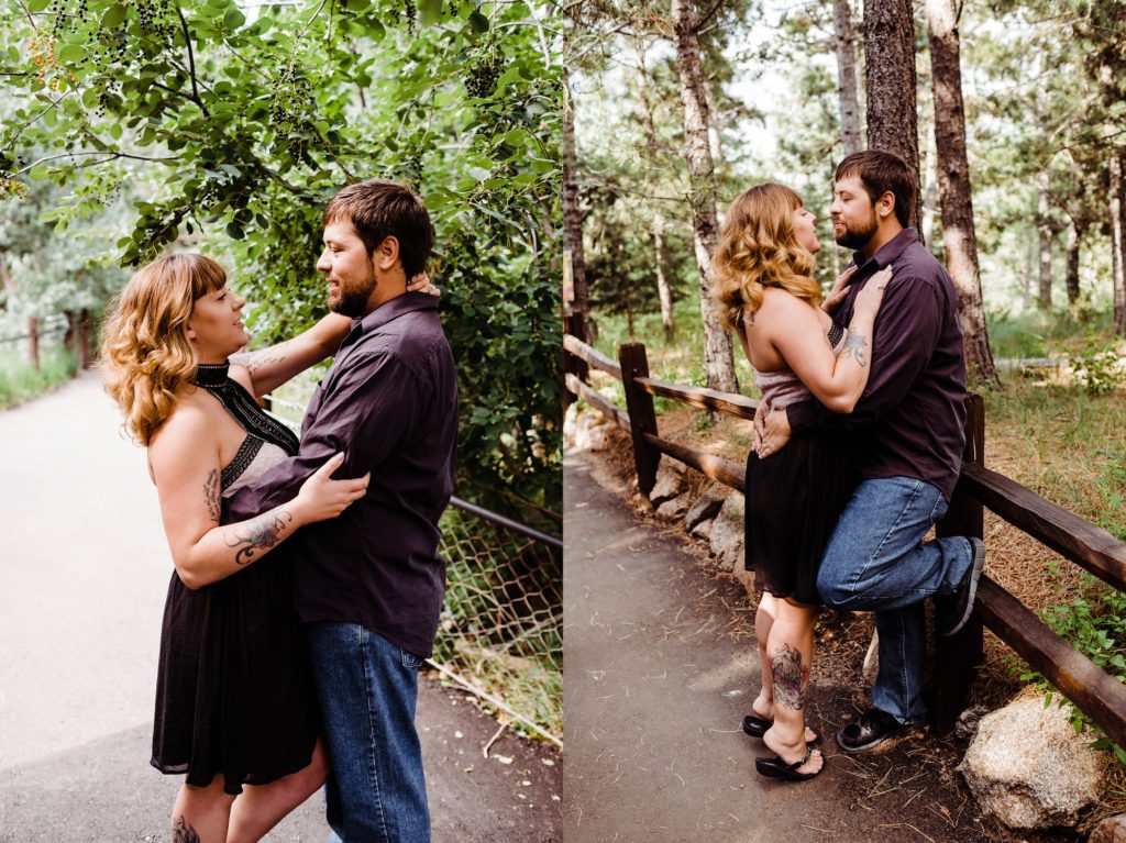 Engagement Session at the Cheyenne Mountain Zoo