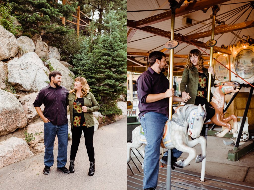 Engagement Session at the Cheyenne Mountain Zoo