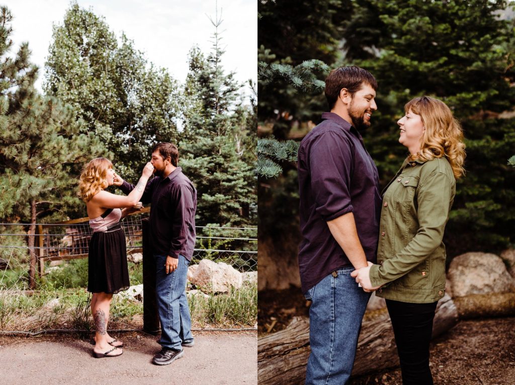 Engagement Session at the Cheyenne Mountain Zoo