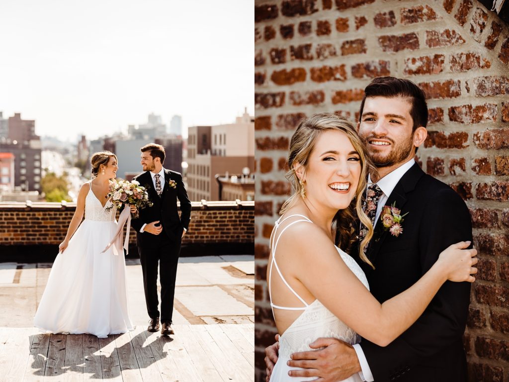 wedding photos at the metropolitan building in queens new york