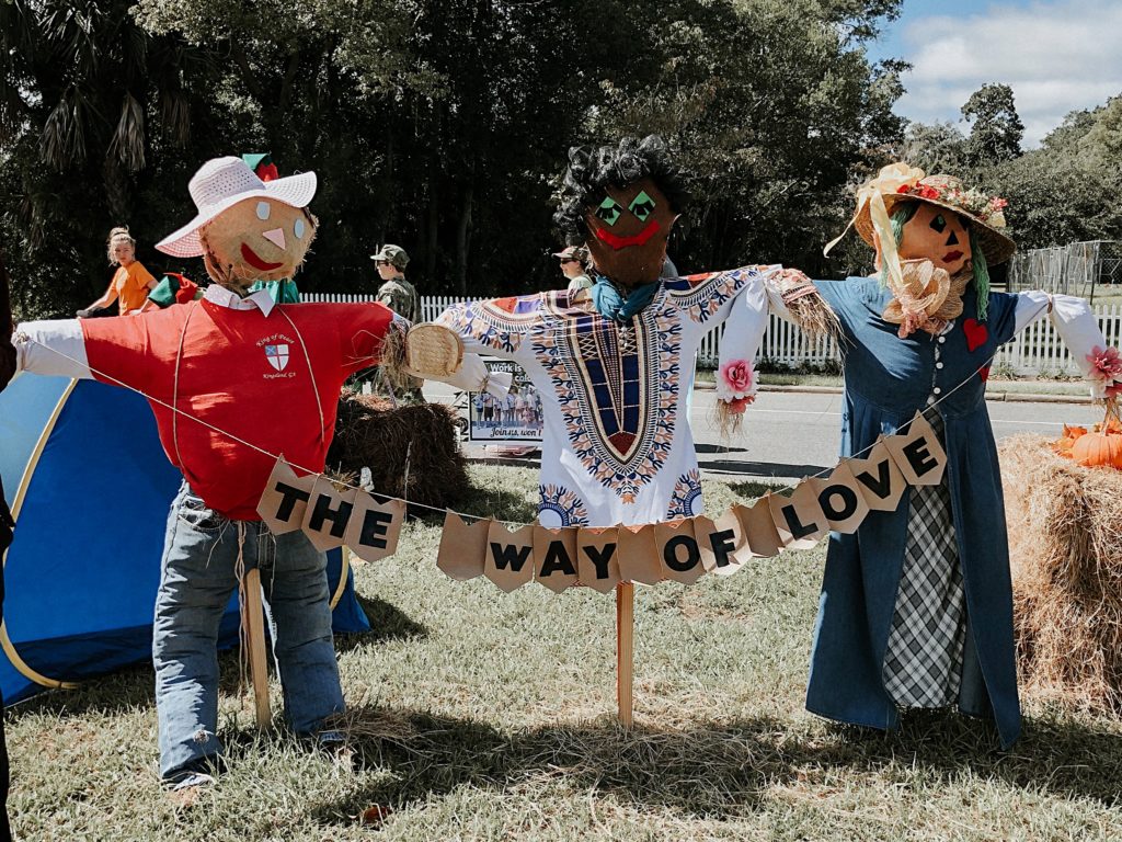 Scarecrow Stroll in Downtown St Mary's 2019
