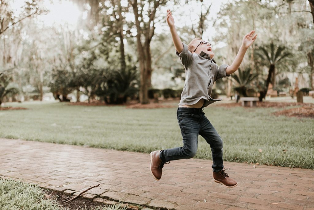 family session at christ church in st simons georgia
