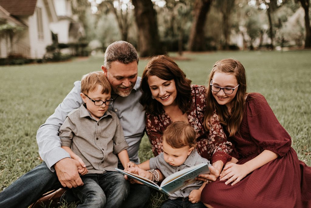 family session at christ church in st simons georgia
