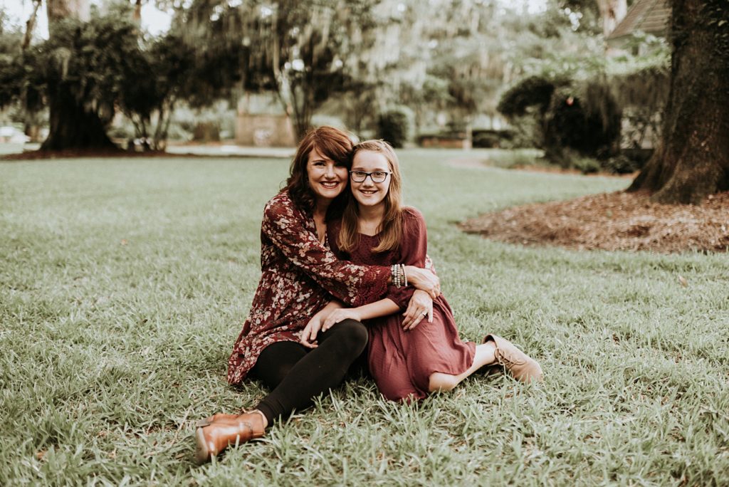 family session at christ church in st simons georgia