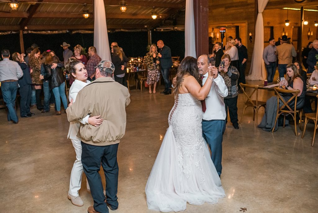 brides dancing with their fathers