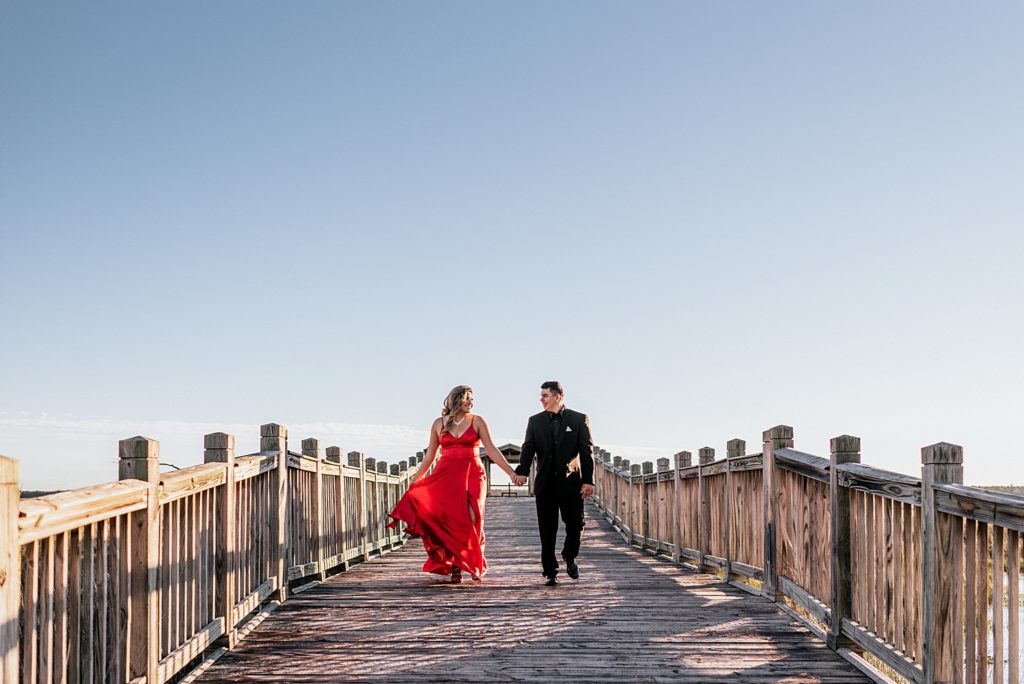 st mary's waterfront engagement session