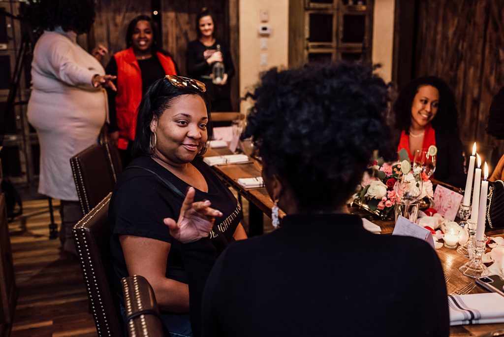 a brunch of creatives at barrique restaurant in jacksonville