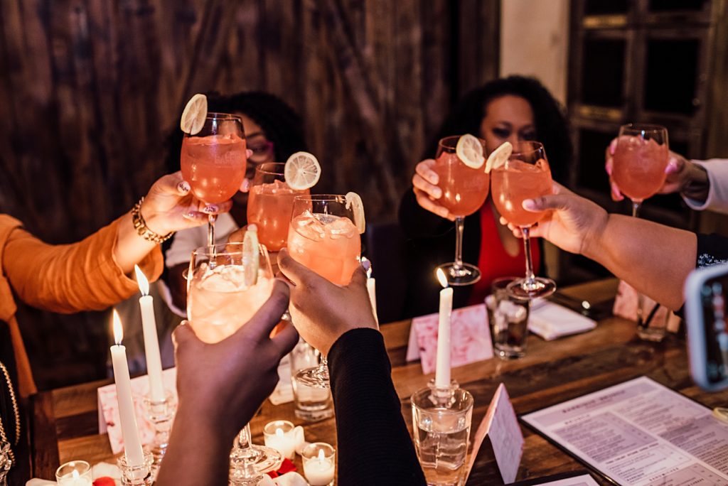 a brunch of creatives at barrique restaurant in jacksonville