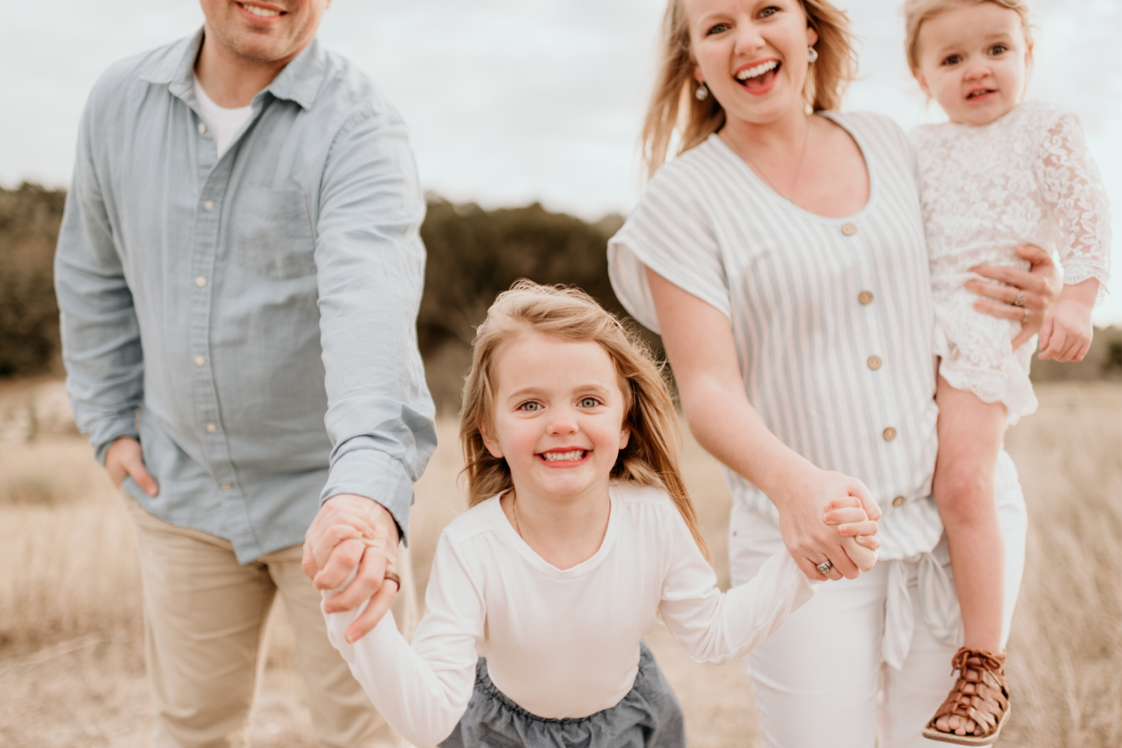 Family Photos at Fort Clinch State Park in Florida