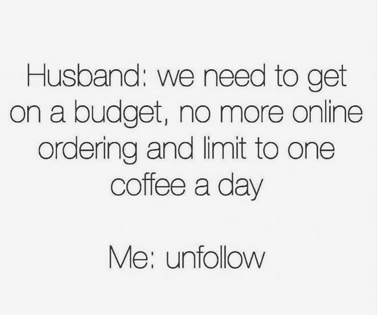 budget humor for married people