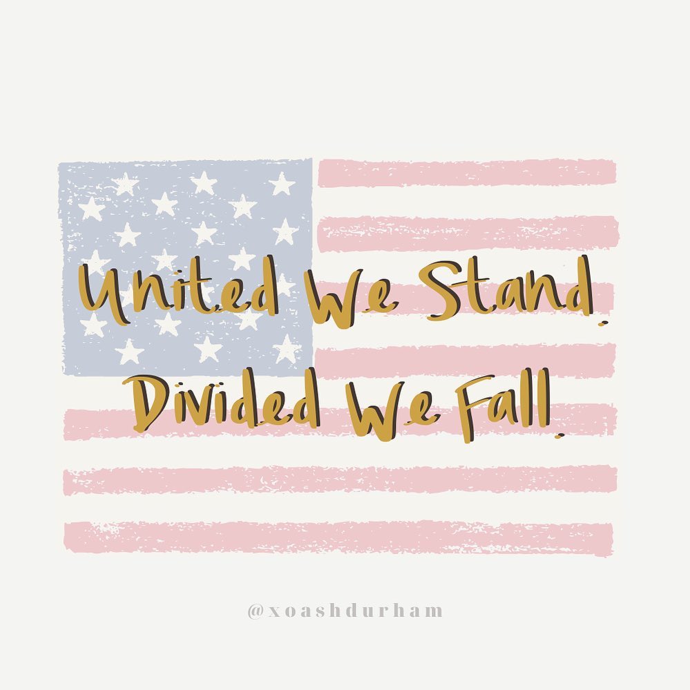 united we stand divided we fall quote