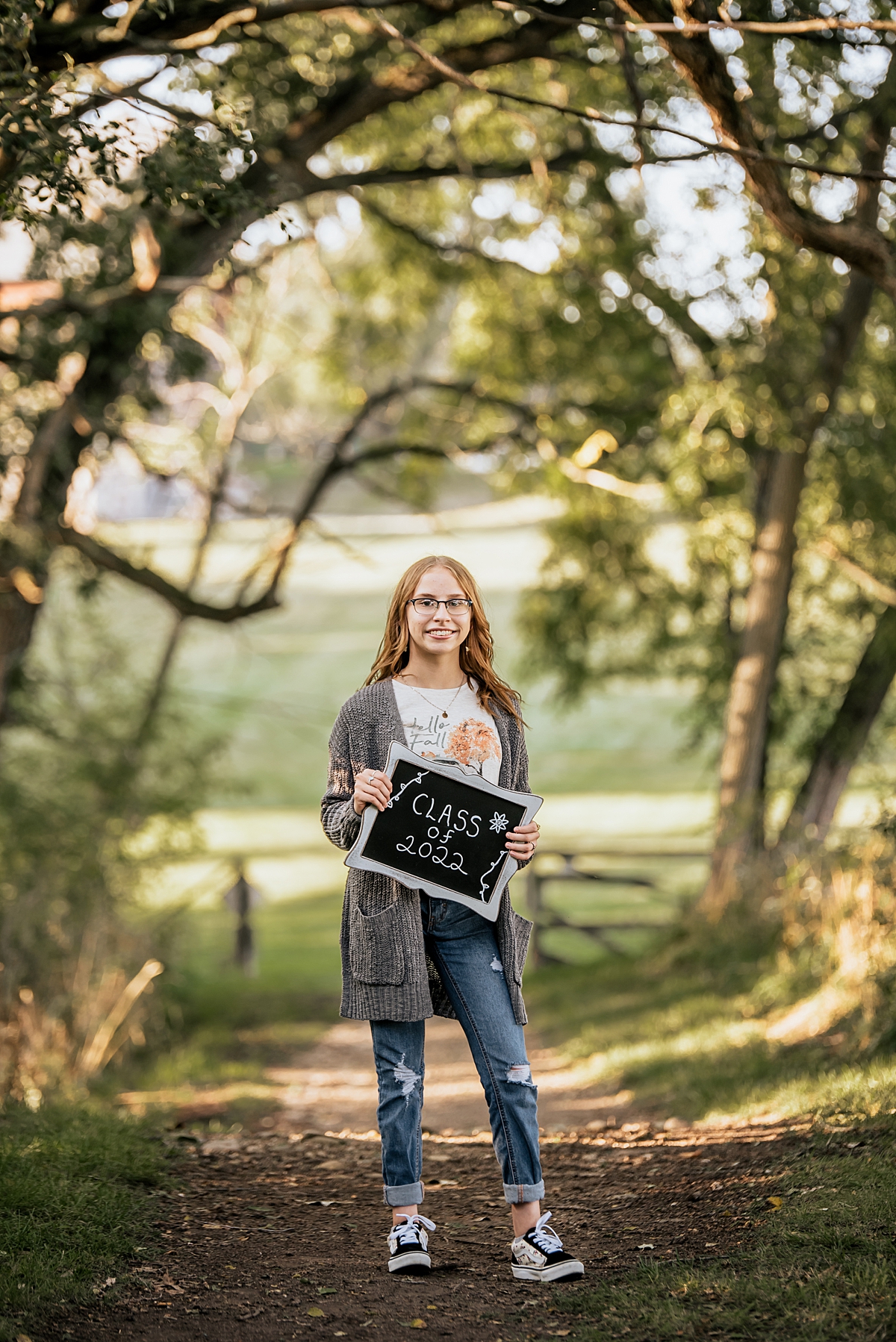 Burlington High School Senior Session at White River County Park - Ashley Durham Photography