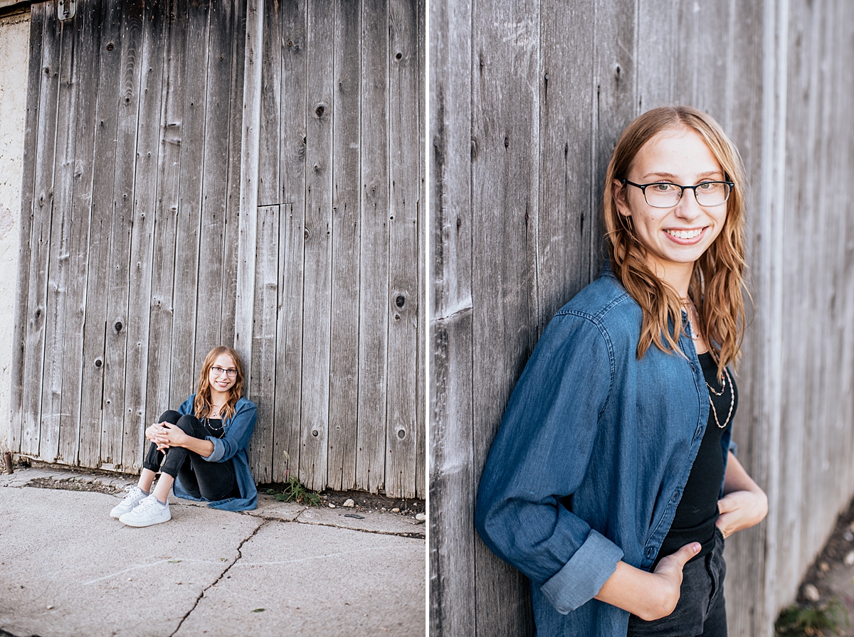 Burlington High School Senior Session at White River County Park - Ashley Durham Photography