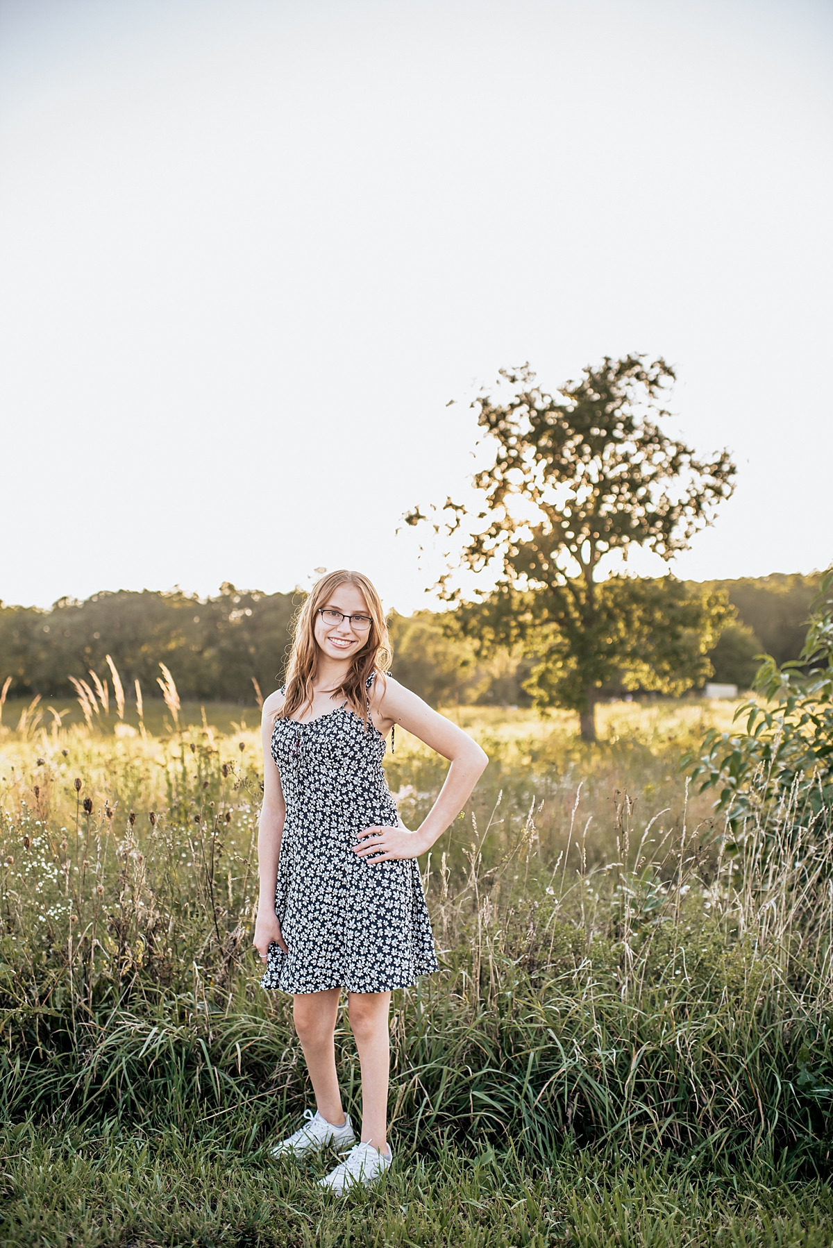 Burlington High School Senior Session at White River County Park - Ashley Durham Photography