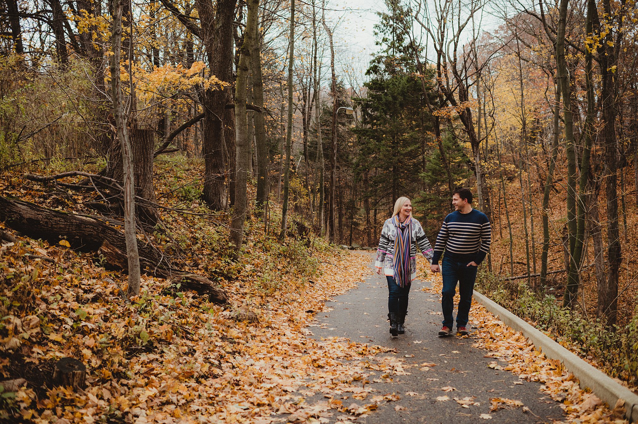 engagement session at doctor friends park in bayside wisconsin
