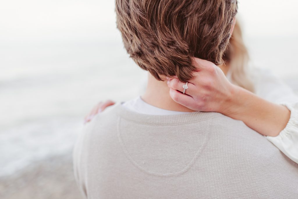 Engagement at Lions Den Nature Preserve in Grafton Wisconsin