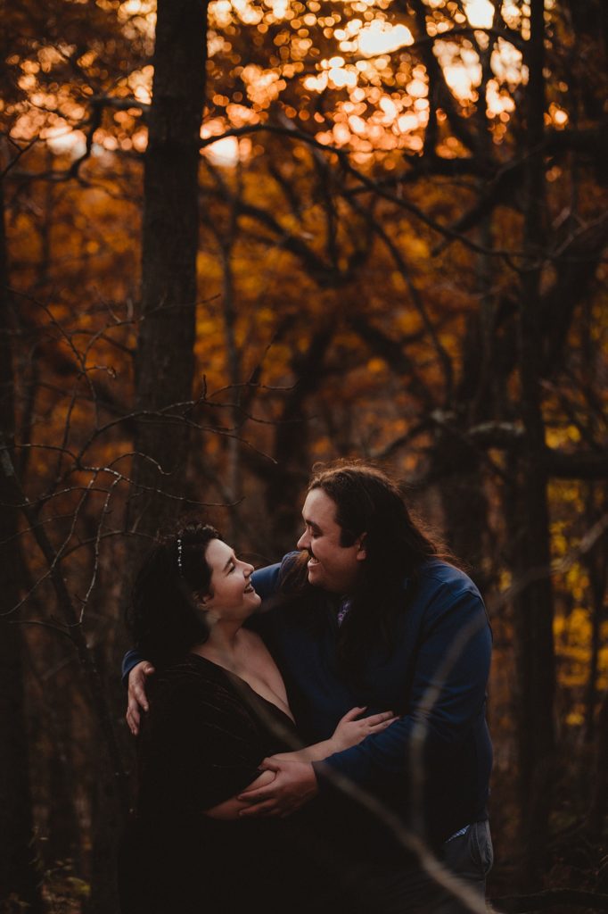 holy hill engagement session wisconsin