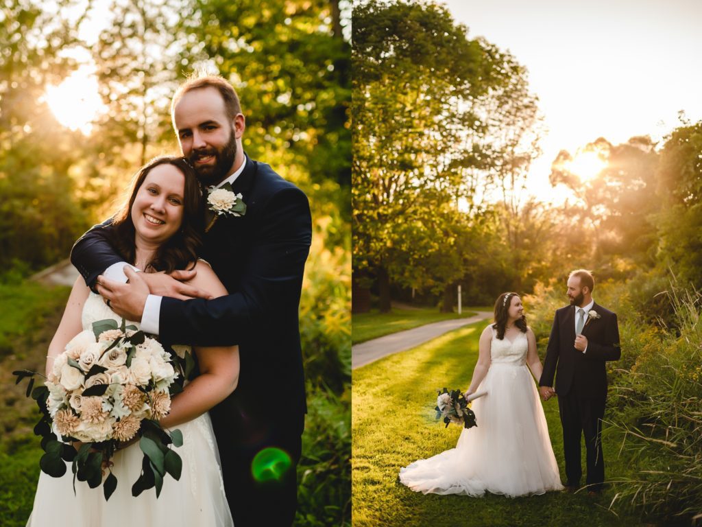 wedding photos at the barn at homestead hollow in germantown