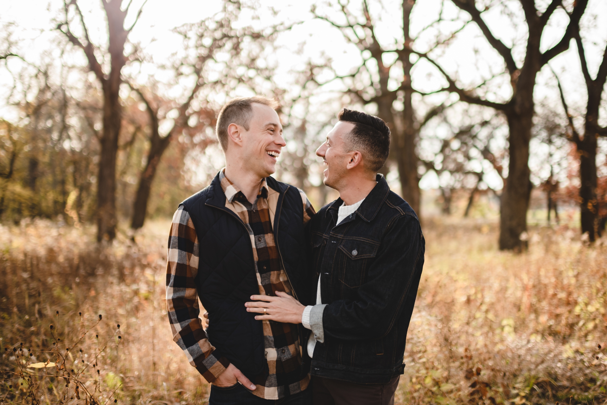 lgbt engagement session in madison wisconsin