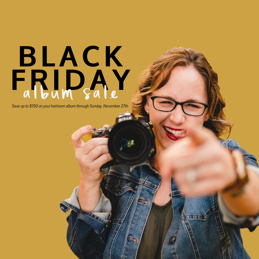 Black Friday album sale Ashley Durham Photography