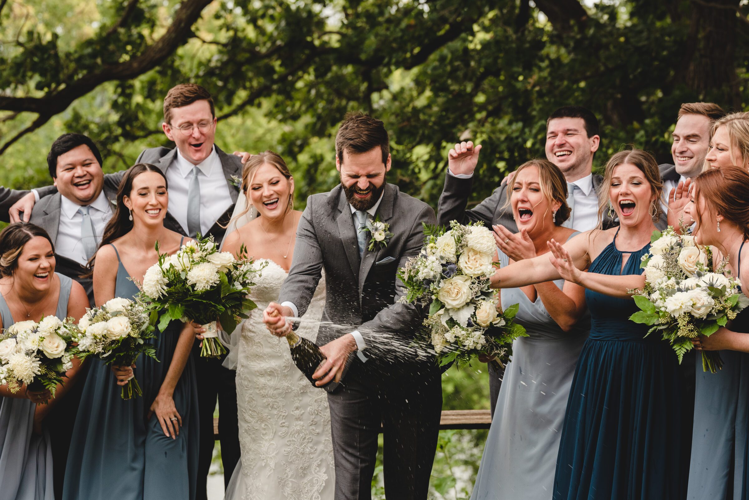 how to have actual fun with wedding parties