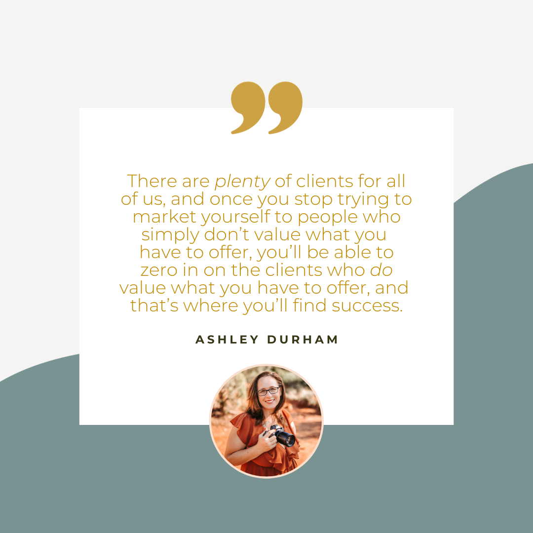 quotes about marketing to ideal clients for photography