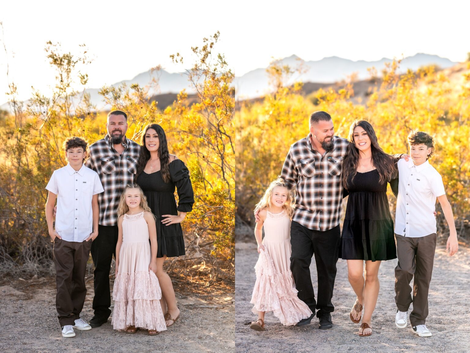 Family Photos at Castle Rock Bay in Lake Havasu City