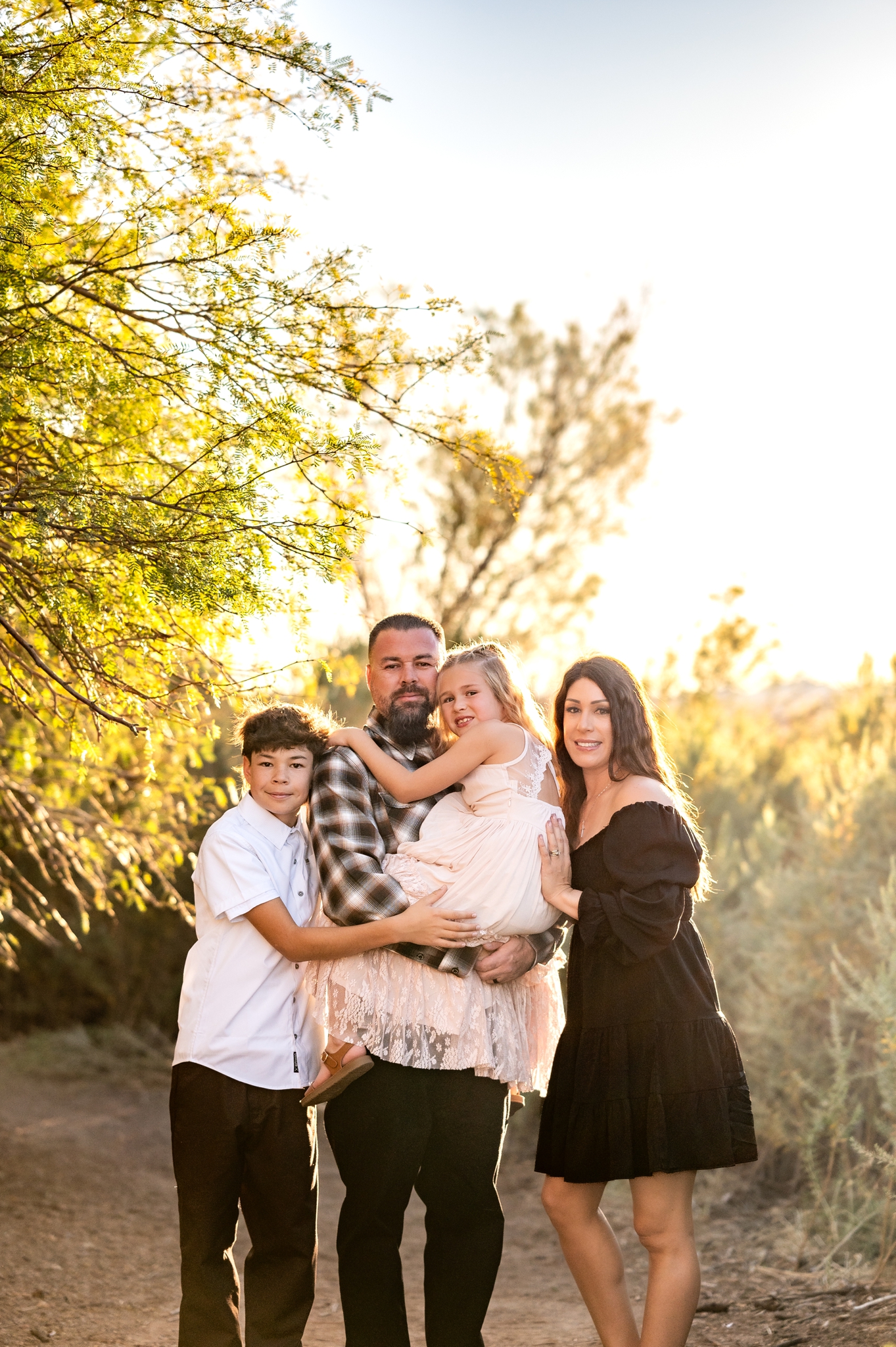 Family Photos at Castle Rock Bay in Lake Havasu City