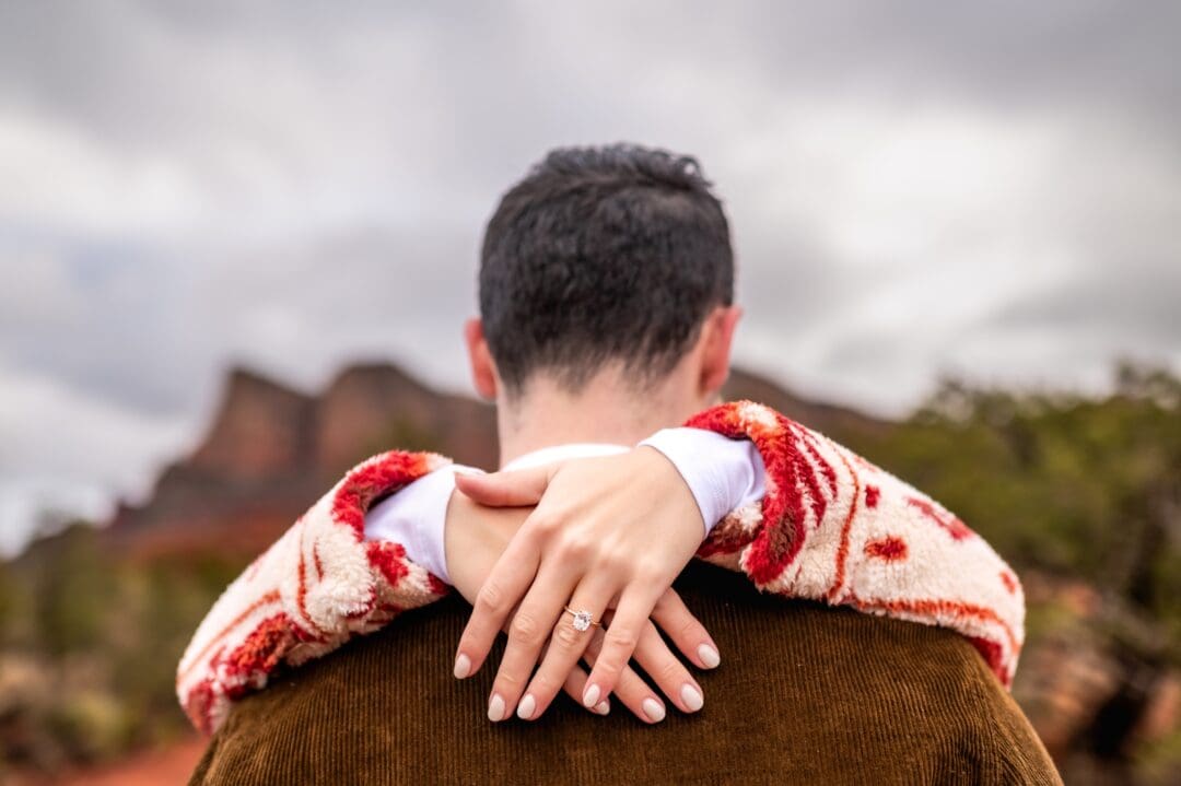 engagement photos to show off the ring