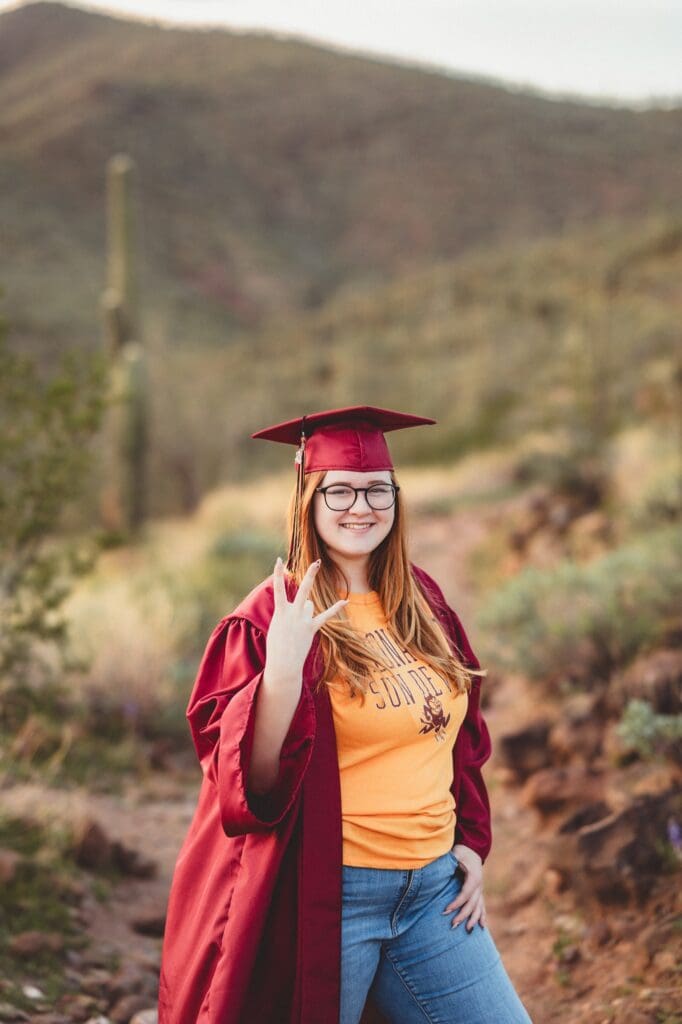 high school senior going to arizona state forks up