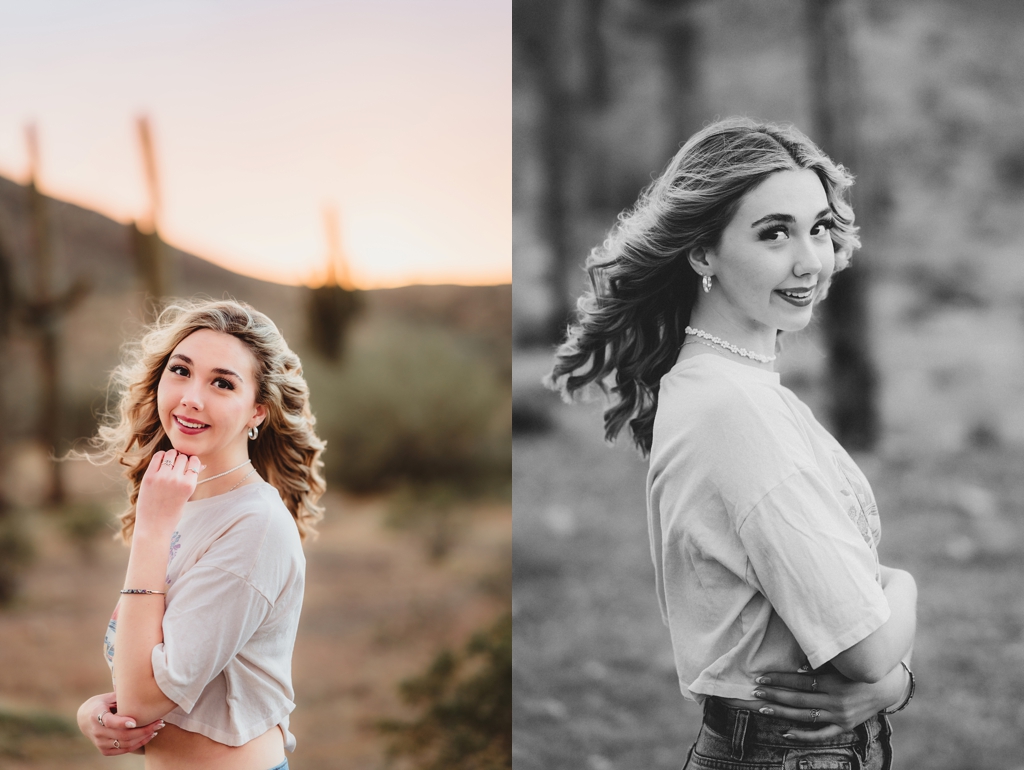how to photograph seniors in the wind